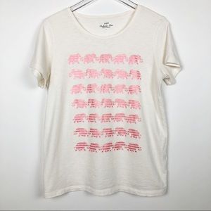 J. Crew Striped Collector T-Shirt